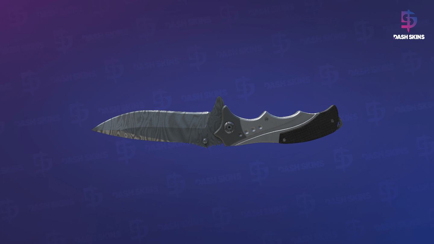 ★ Nomad Knife | Damascus Steel (Well-Worn) Screenshot Playside