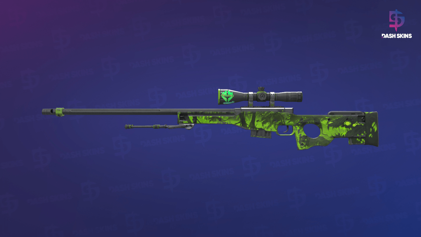 AWP | Containment Breach (Well-Worn) Screenshot Playside