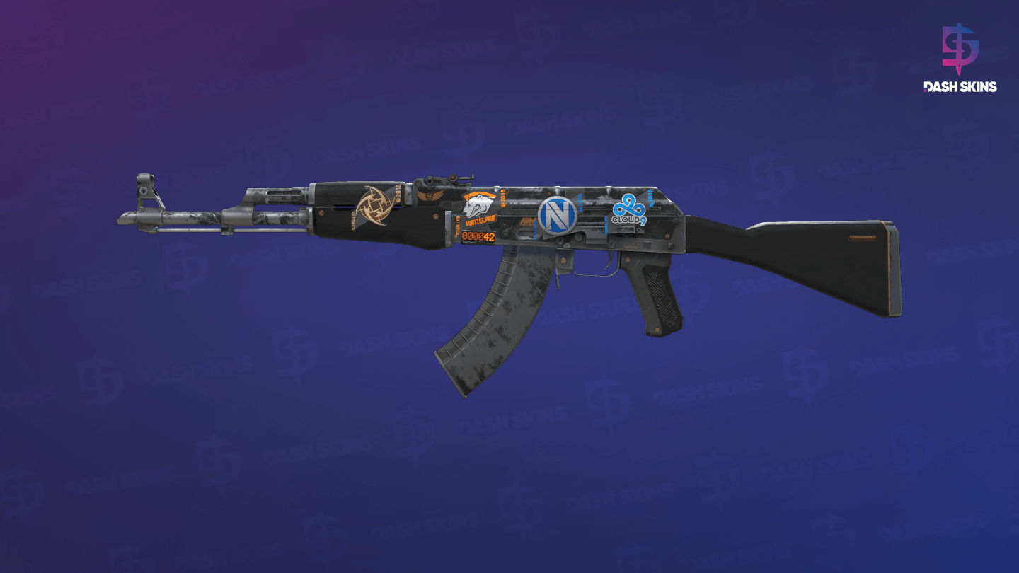 StatTrak™ AK-47 | Elite Build (Battle-Scarred) Screenshot Playside