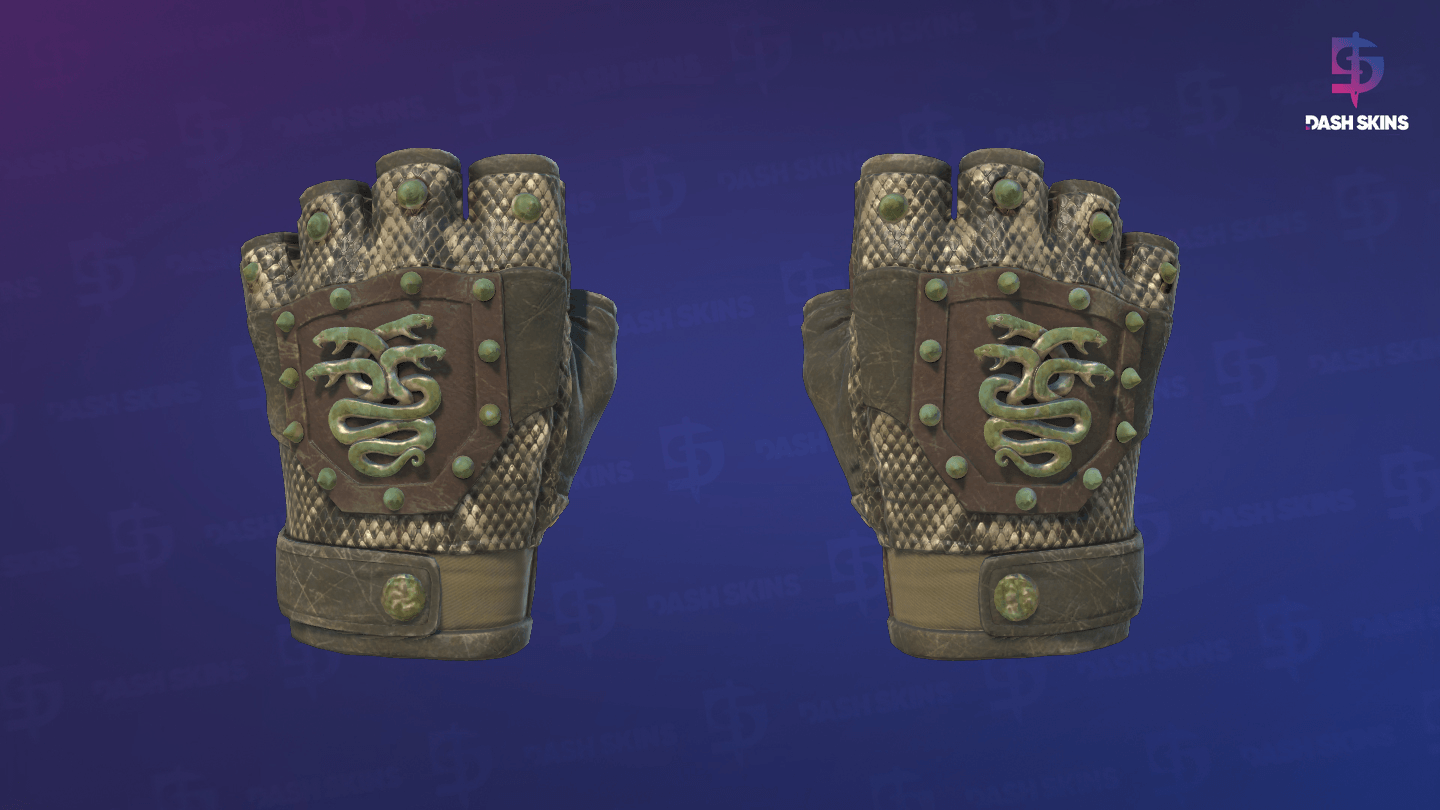 ★ Hydra Gloves | Rattler (Well-Worn) Screenshot Playside