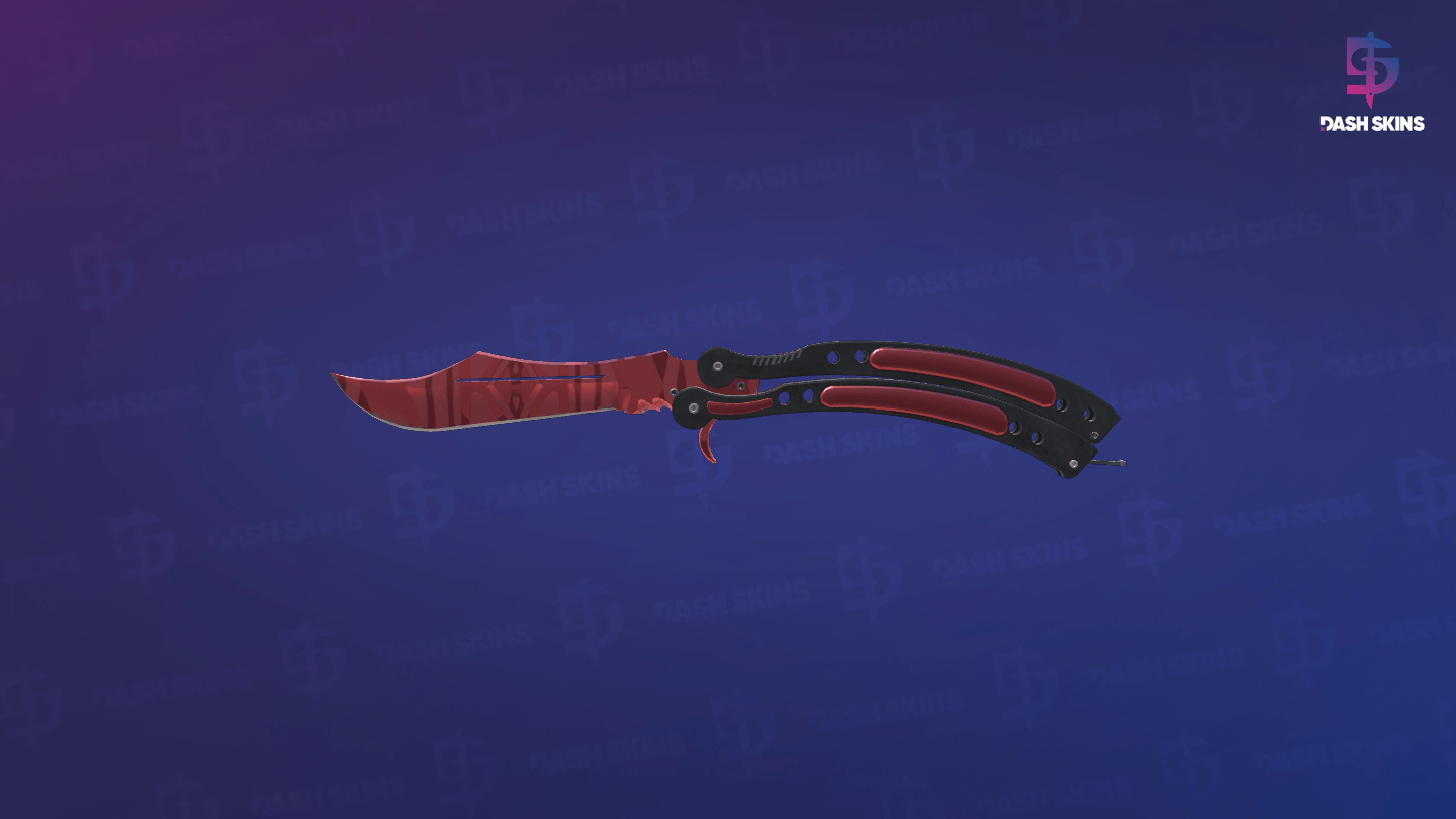 ★ Butterfly Knife | Slaughter (Minimal Wear) Screenshot Playside