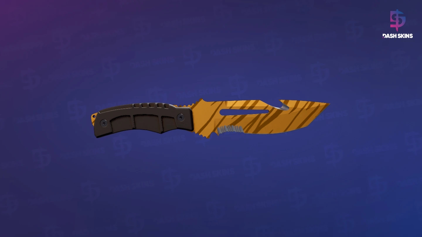 ★ Survival Knife | Tiger Tooth (Factory New) Screenshot Playside