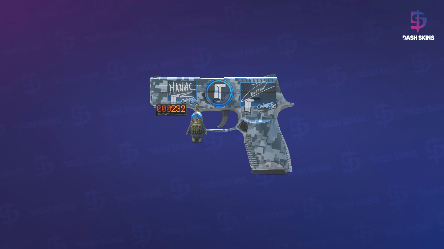 StatTrak™ P250 | Steel Disruption (Minimal Wear) Screenshot Playside