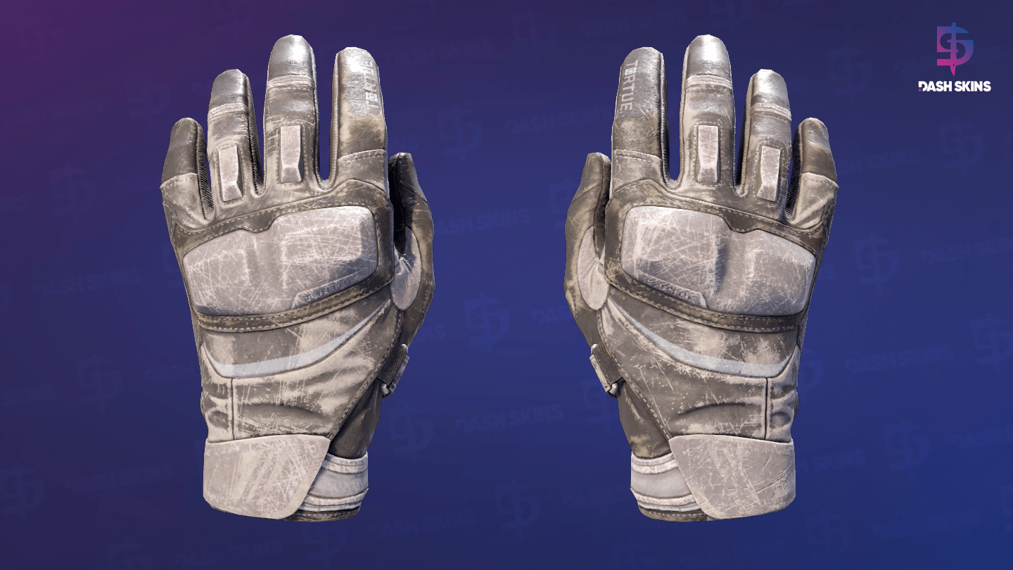 ★ Moto Gloves | Smoke Out (Battle-Scarred) Screenshot Playside