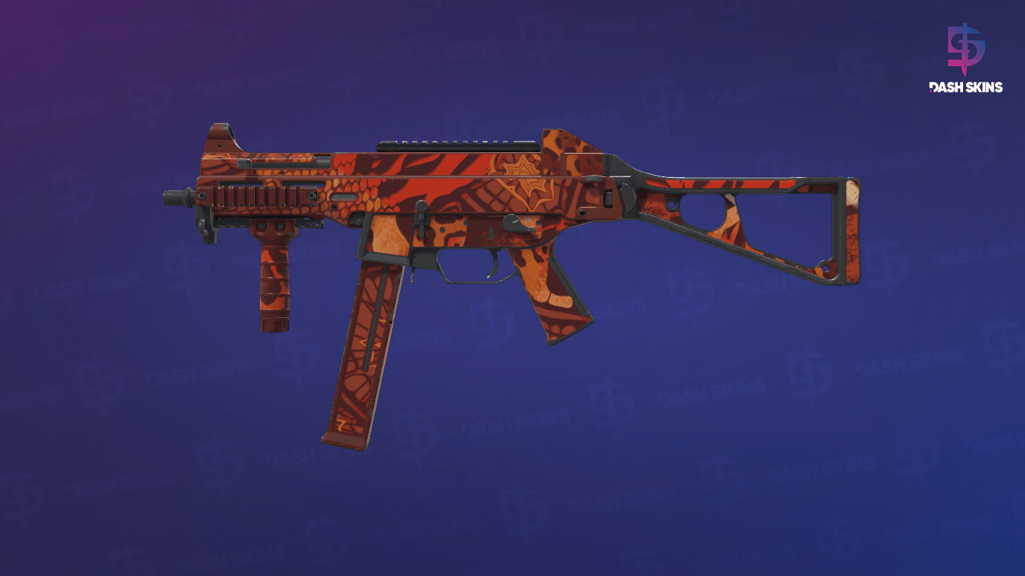 UMP-45 | Warm Blooded (Minimal Wear) Screenshot Playside