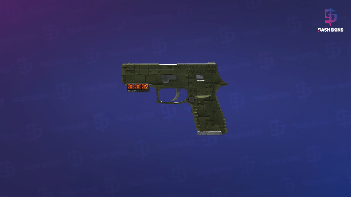 StatTrak™ P250 | Iron Clad (Field-Tested) Screenshot Playside