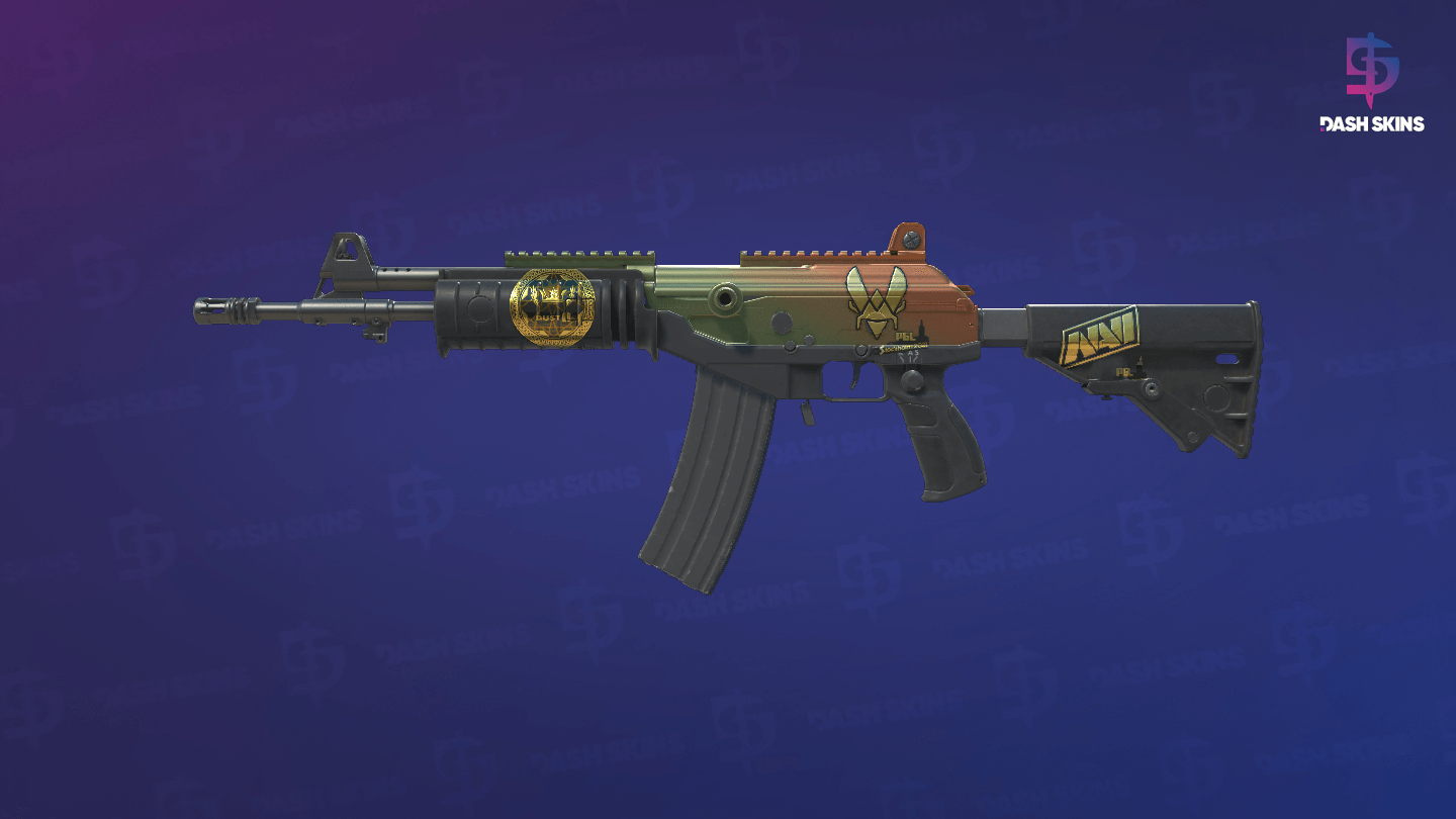 Souvenir Galil AR | Amber Fade (Factory New) Screenshot Playside
