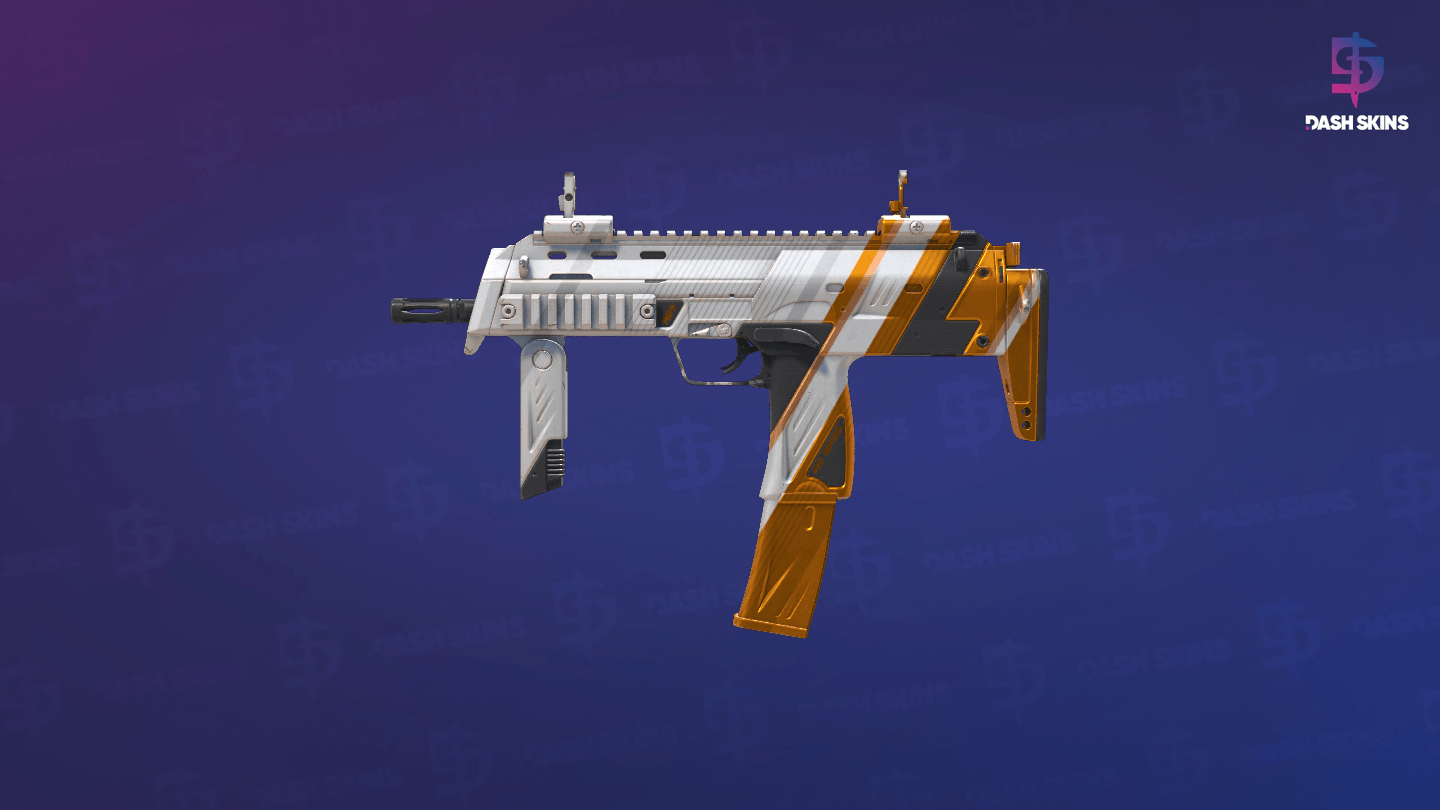 MP7 | Amberline (Minimal Wear) Screenshot Playside