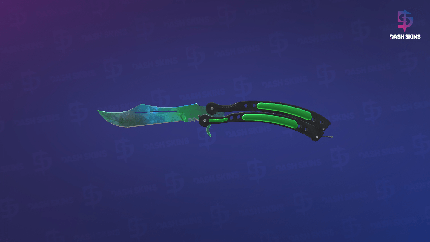 ★ Butterfly Knife | Gamma Doppler (Factory New) - Phase 3 Screenshot Playside