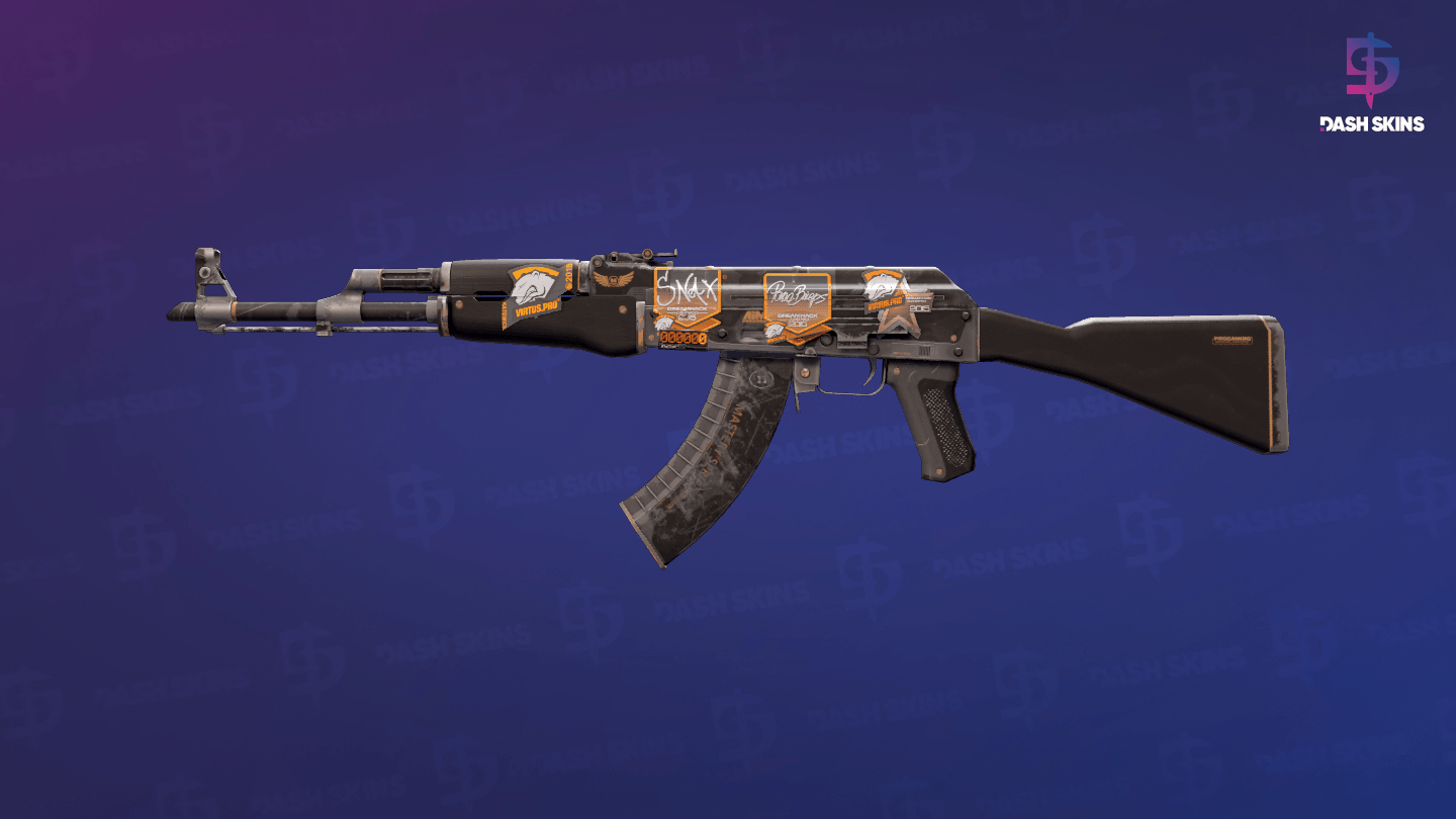 StatTrak™ AK-47 | Elite Build (Well-Worn) Screenshot Playside