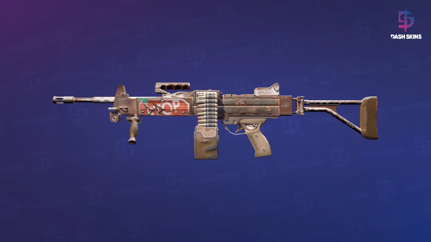 Negev | Drop Me (Factory New) Screenshot Playside