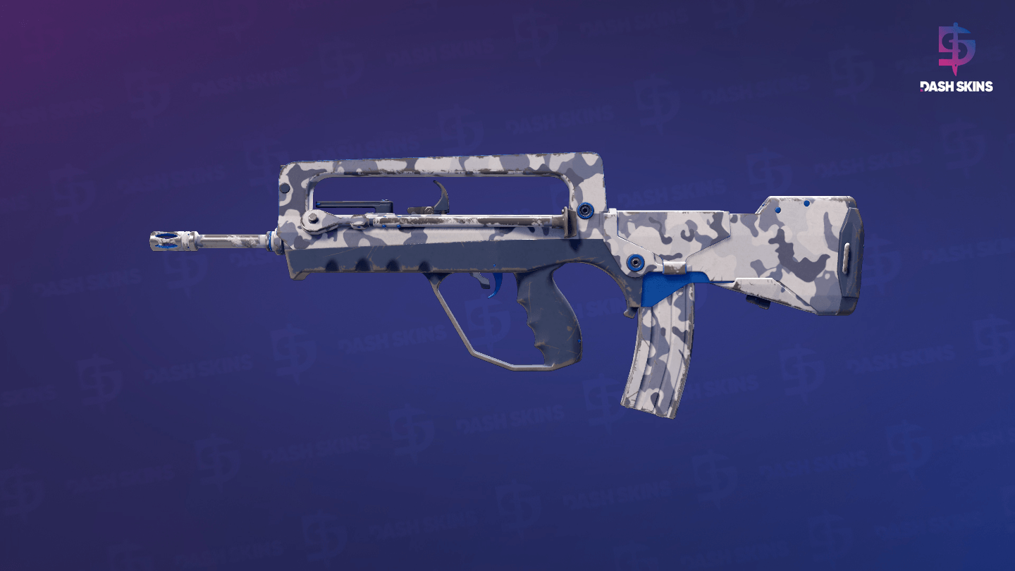 FAMAS | Yeti Camo (Field-Tested) Screenshot Playside
