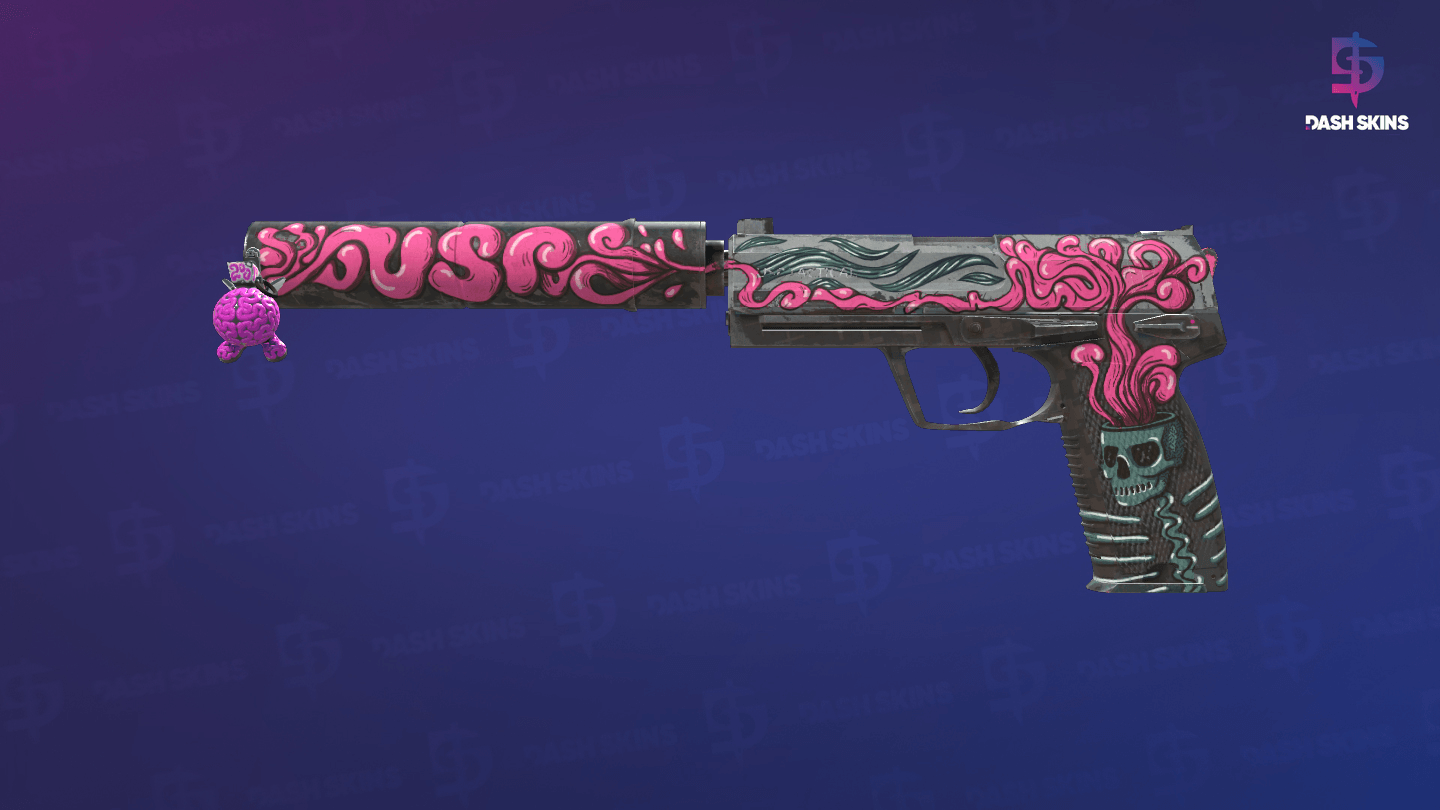 USP-S | Cortex (Well-Worn) Screenshot Playside