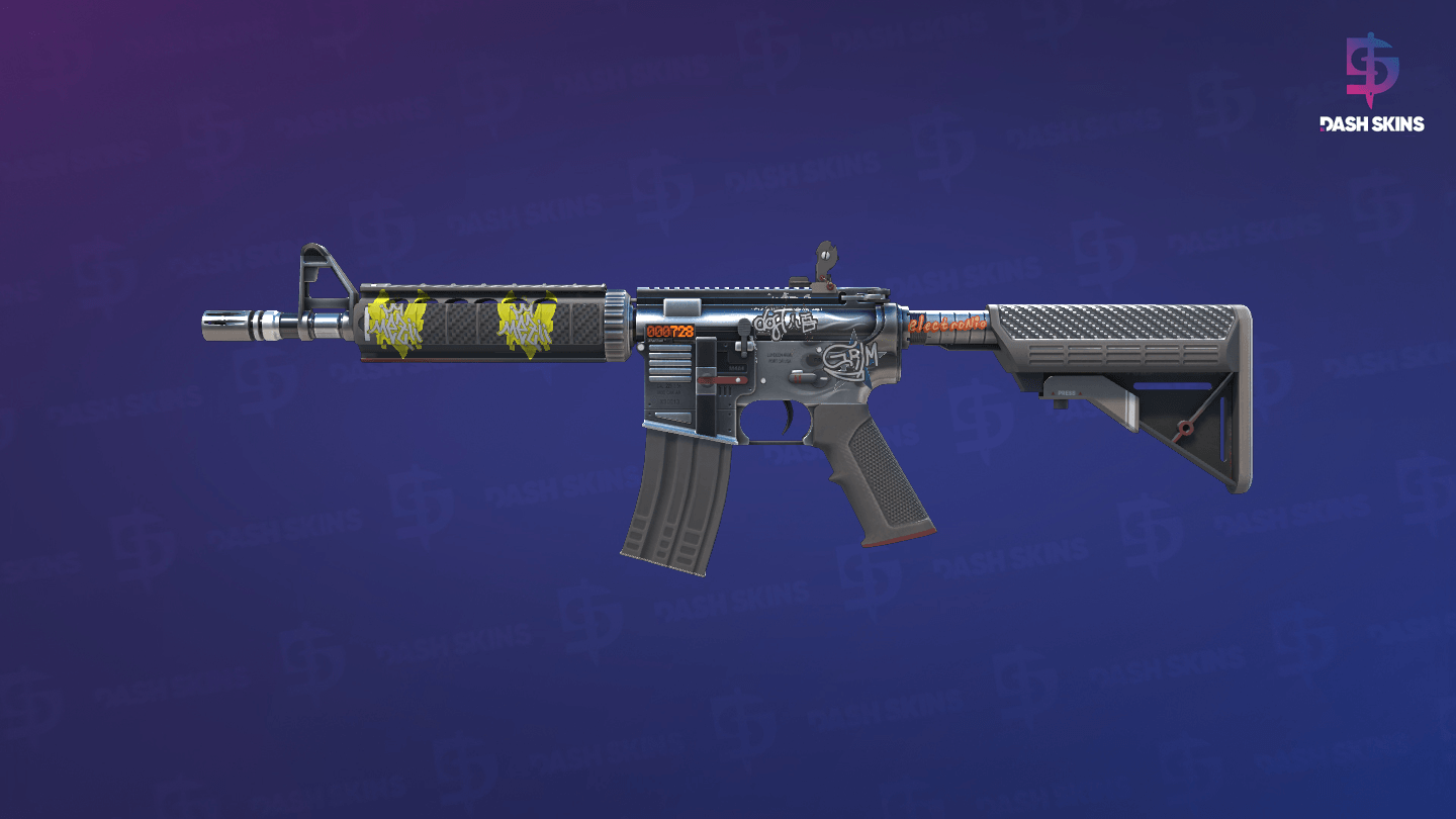 StatTrak™ M4A4 | Magnesium (Minimal Wear) Screenshot Playside
