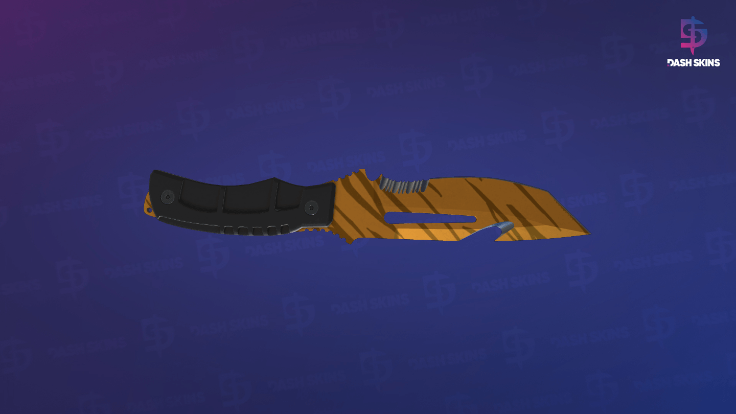 ★ Survival Knife | Tiger Tooth (Factory New) Screenshot Playside