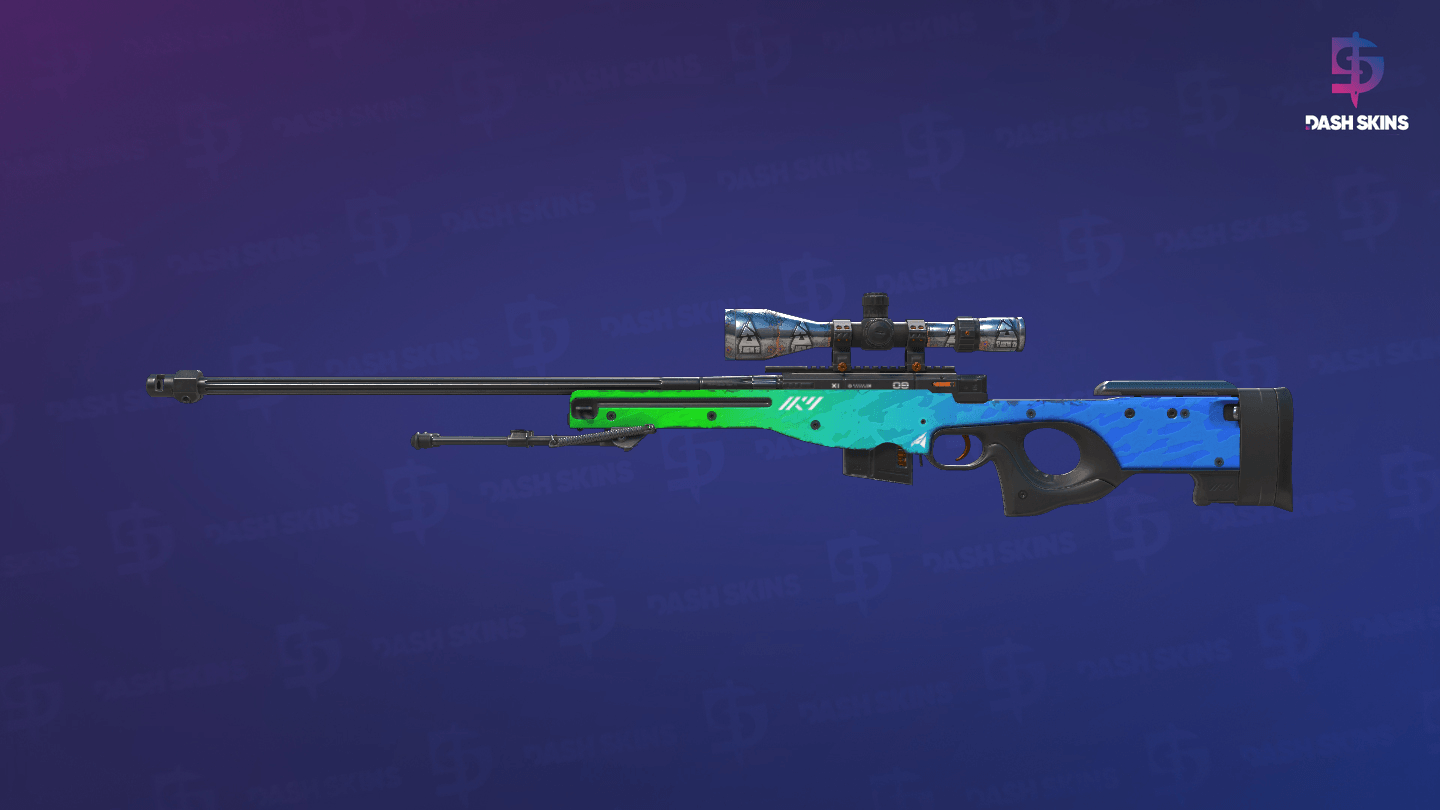 AWP | Ice Coaled (Field-Tested) Screenshot Playside
