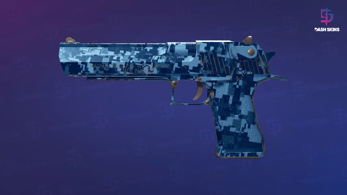 Desert Eagle | Cobalt Disruption (Minimal Wear) Screenshot Playside