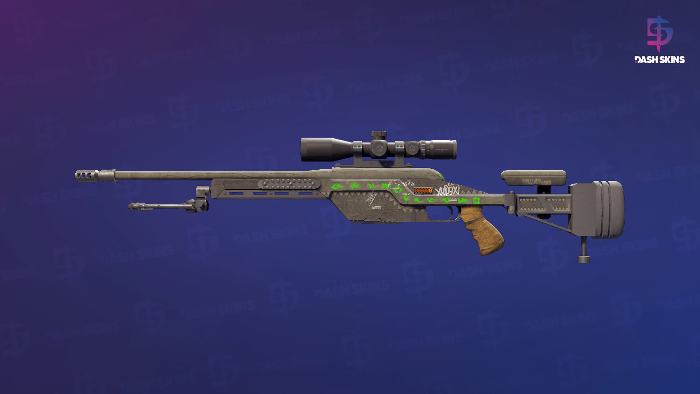 StatTrak™ SSG 08 | Necropos (Field-Tested) Screenshot Playside