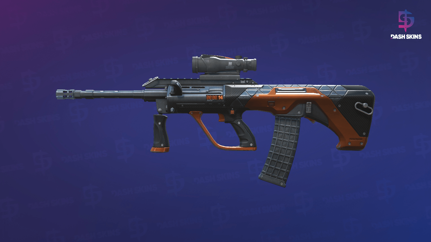 StatTrak™ AUG | Triqua (Minimal Wear) Screenshot Playside