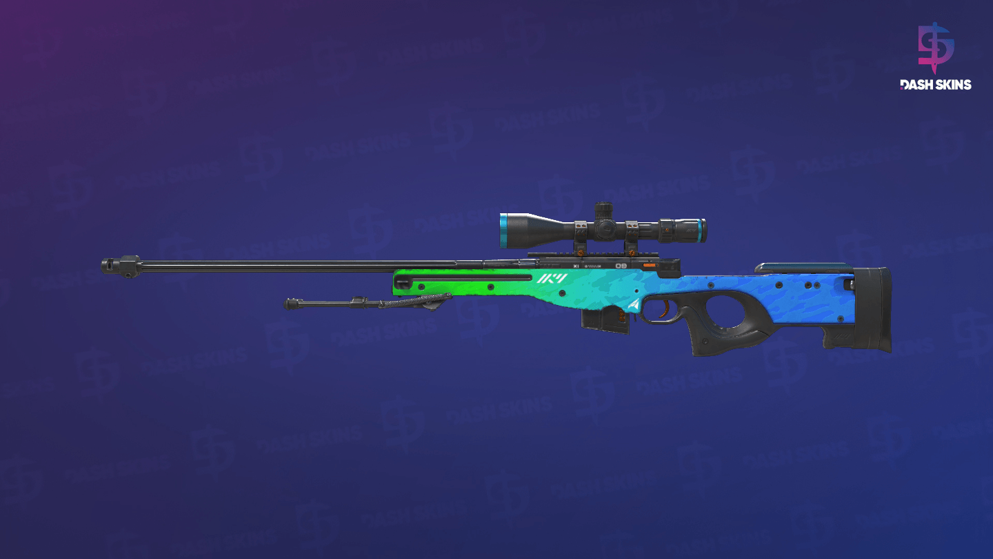 AWP | Ice Coaled (Field-Tested) Screenshot Playside