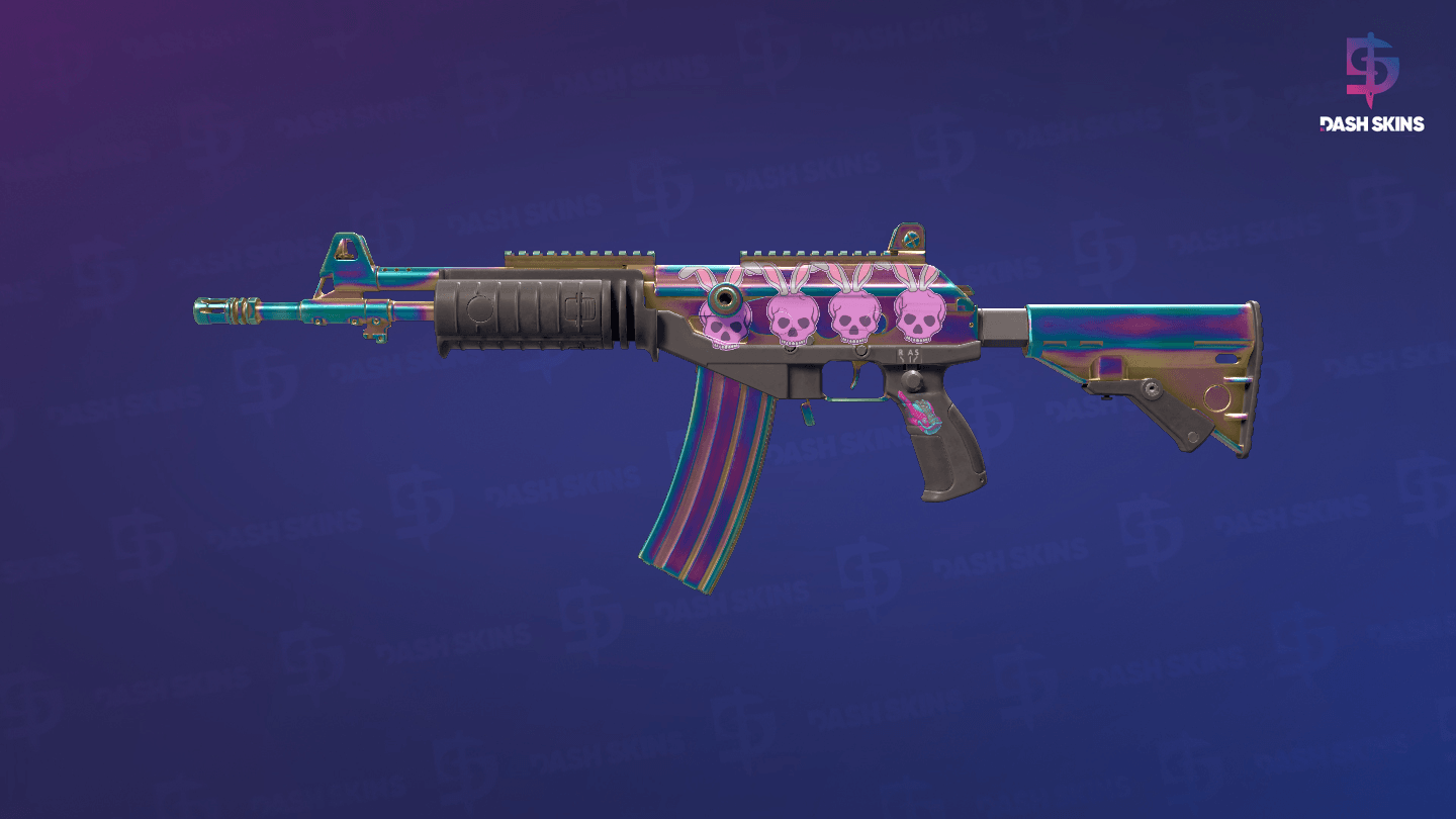Galil AR | Rainbow Spoon (Minimal Wear) Screenshot Playside