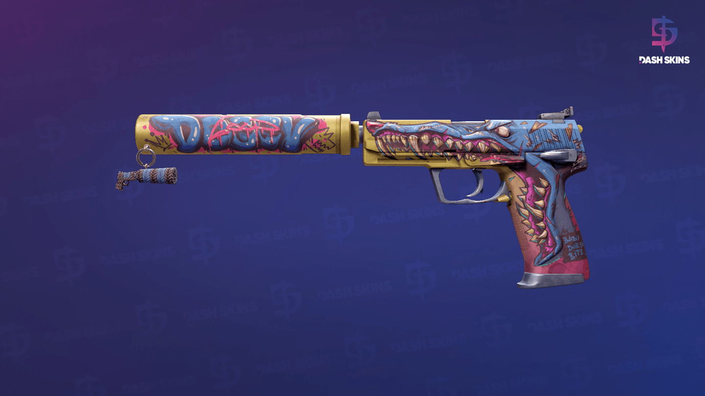 USP-S | Jawbreaker (Well-Worn) Screenshot Playside