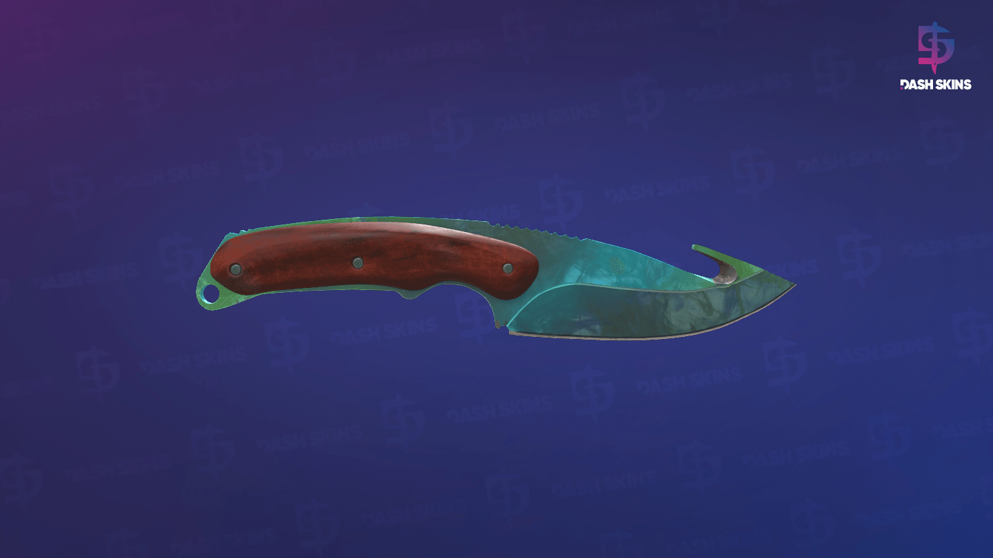 ★ Gut Knife | Gamma Doppler (Factory New) - Phase 4 Screenshot Playside