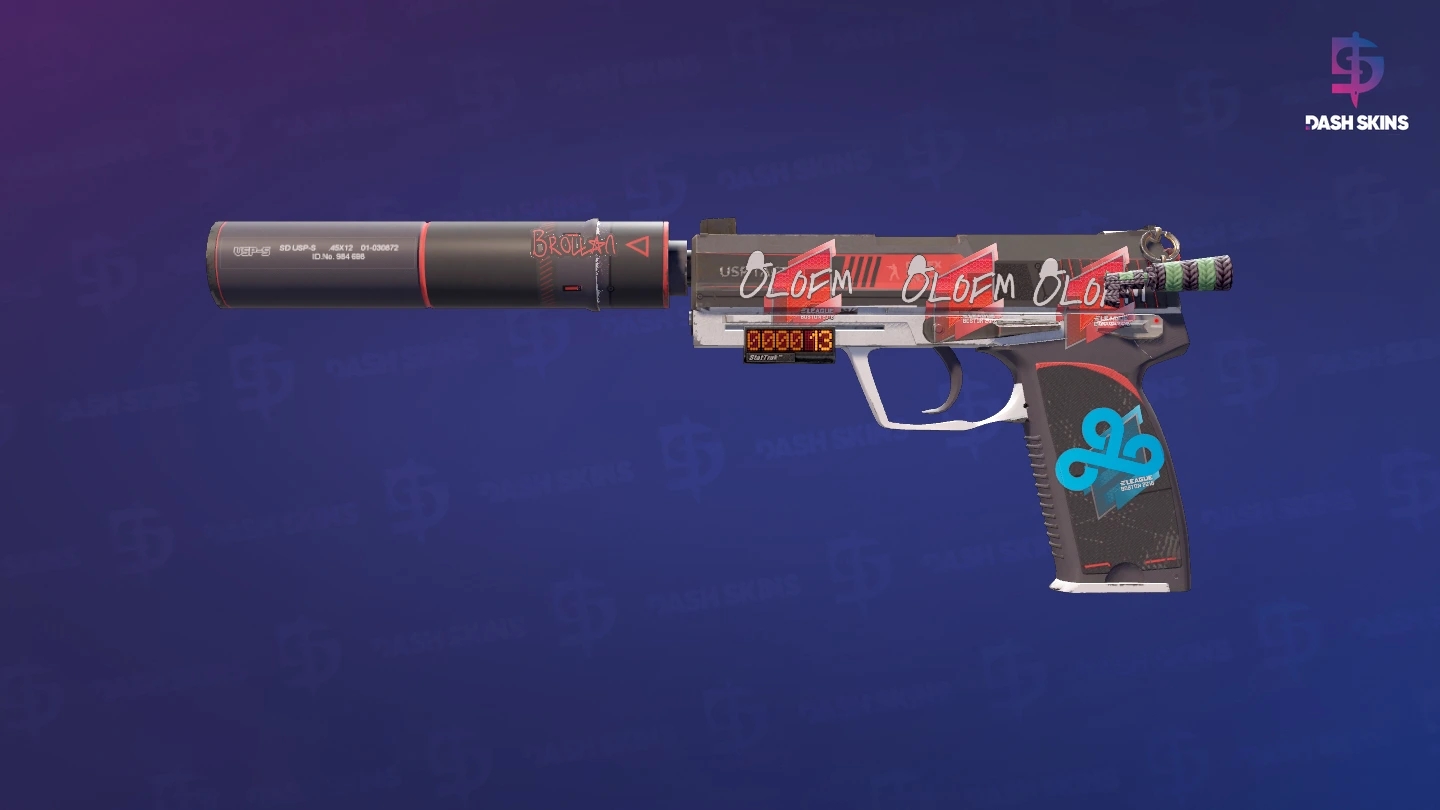 StatTrak™ USP-S | Cyrex (Minimal Wear) Screenshot Playside