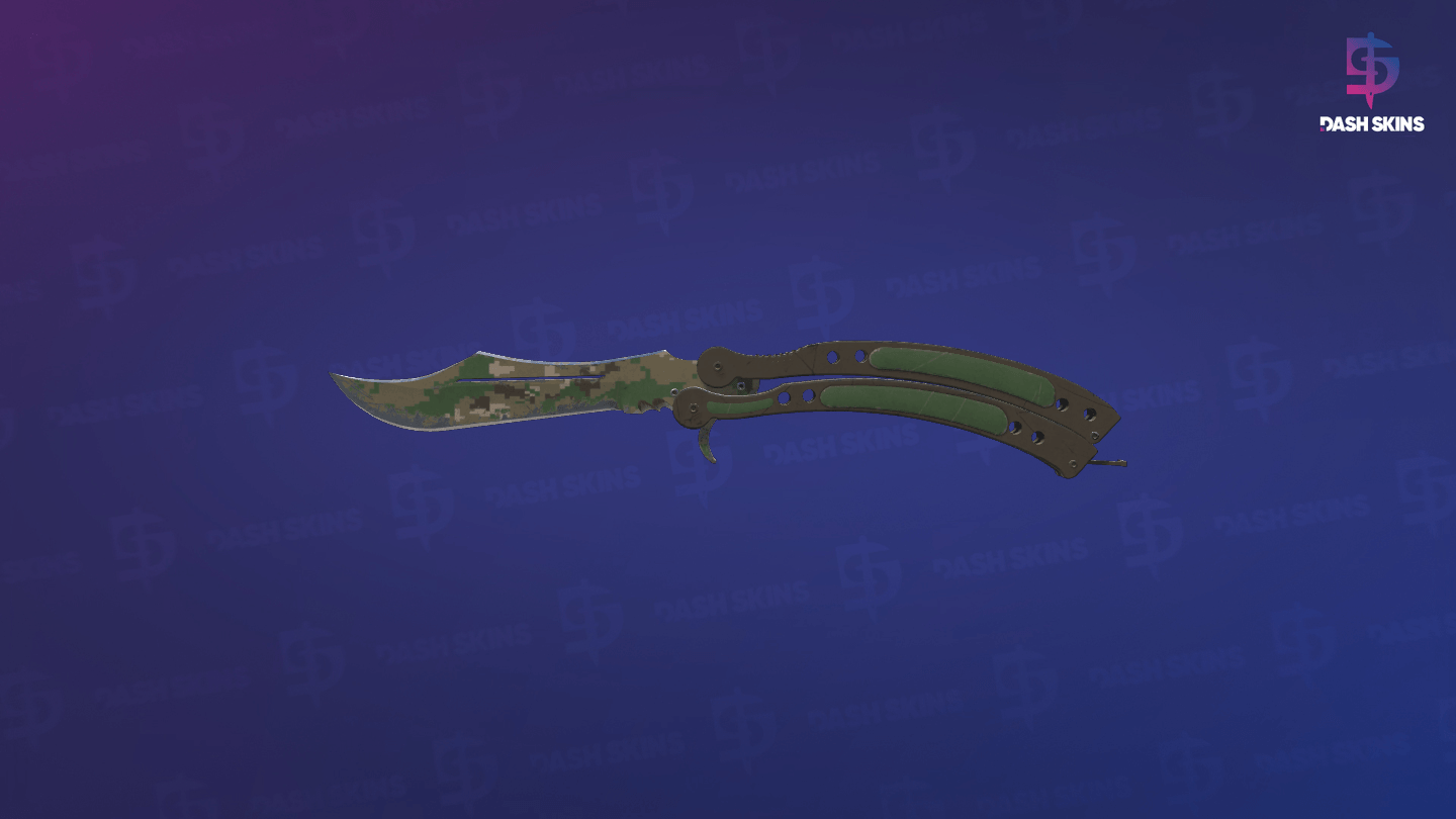 ★ Butterfly Knife | Forest DDPAT (Field-Tested) Screenshot Playside