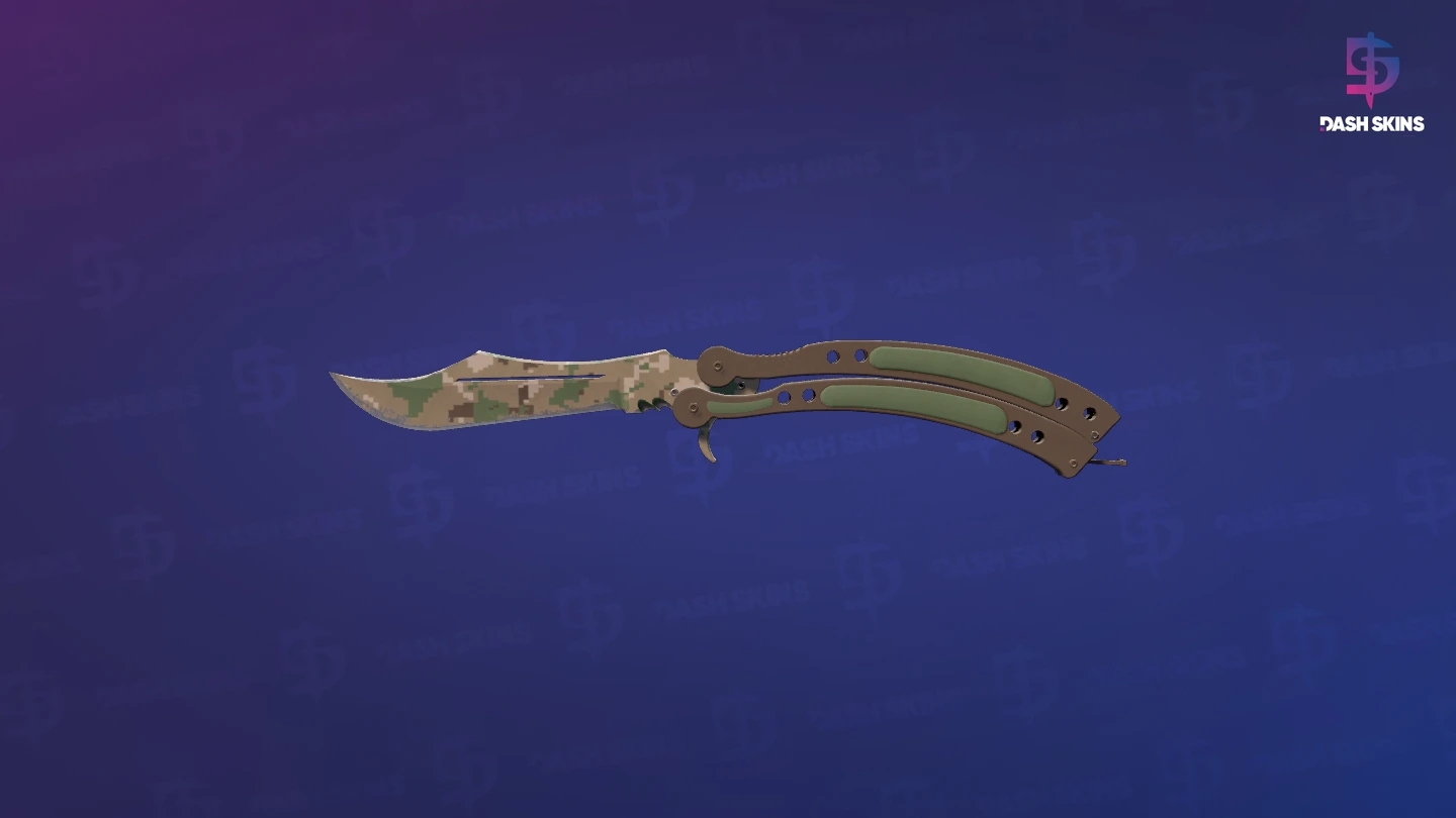 ★ Butterfly Knife | Forest DDPAT (Field-Tested) Screenshot Playside