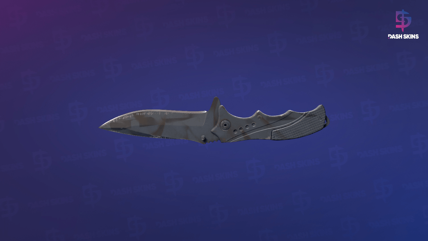 ★ Nomad Knife | Night Stripe (Well-Worn) Screenshot Playside