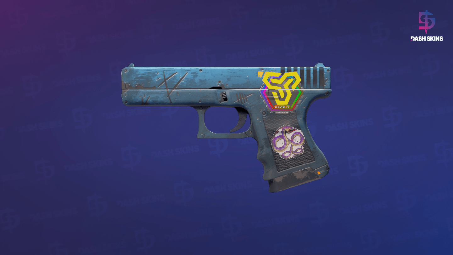 Glock-18 | Off World (Minimal Wear) Screenshot Playside