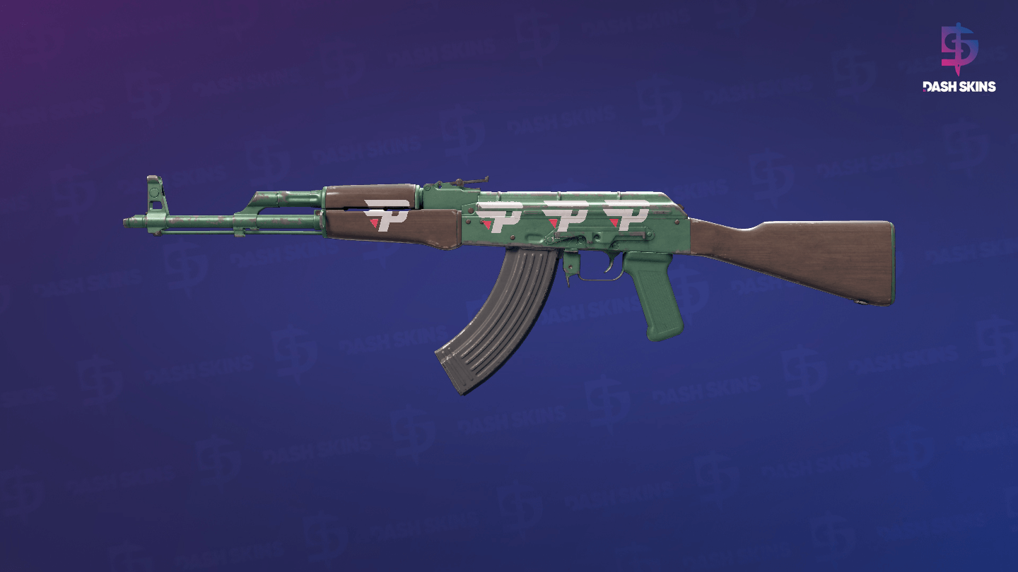 AK-47 | Wintergreen (Field-Tested) Screenshot Playside