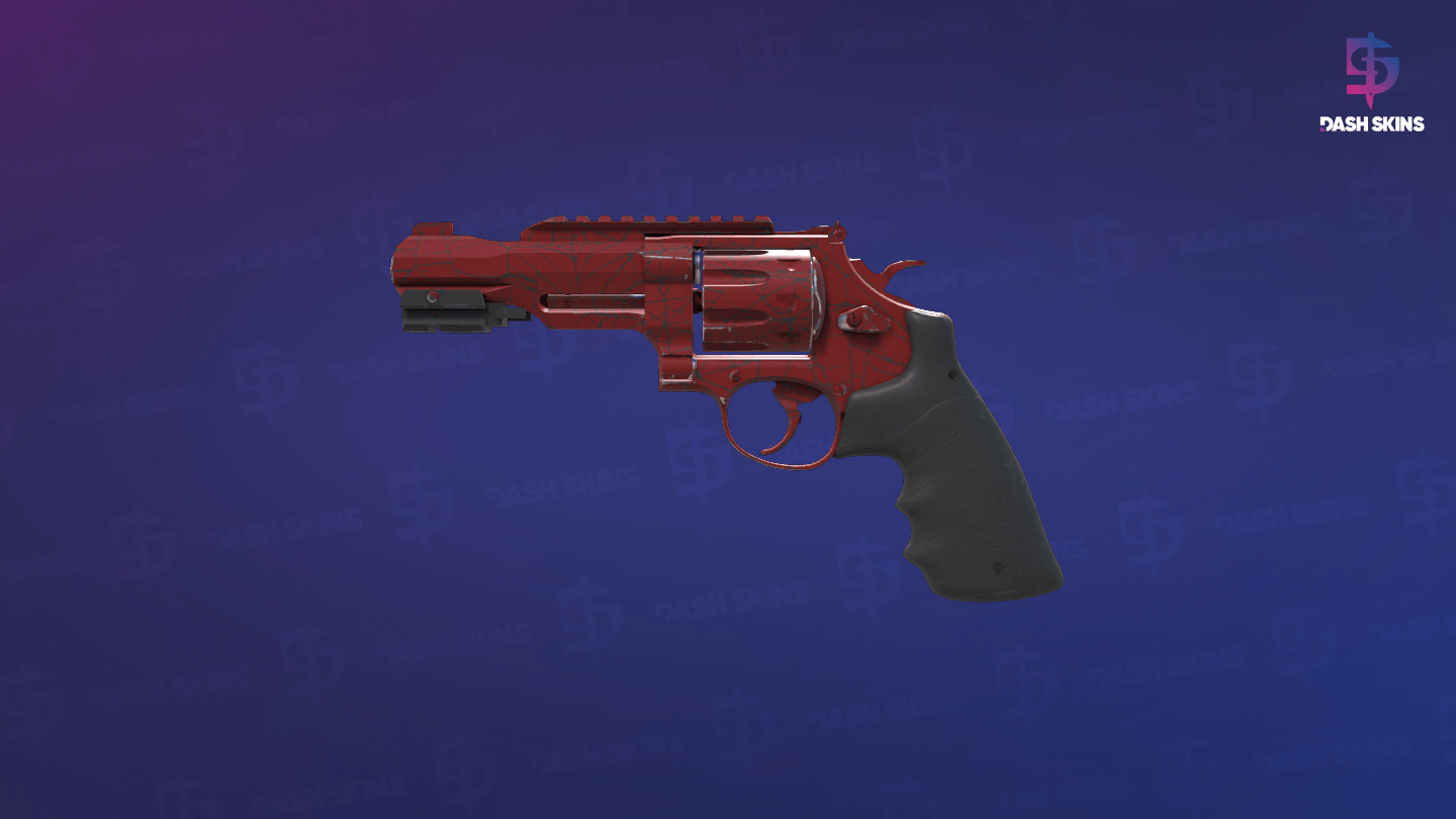 R8 Revolver | Crimson Web (Field-Tested) Screenshot Playside