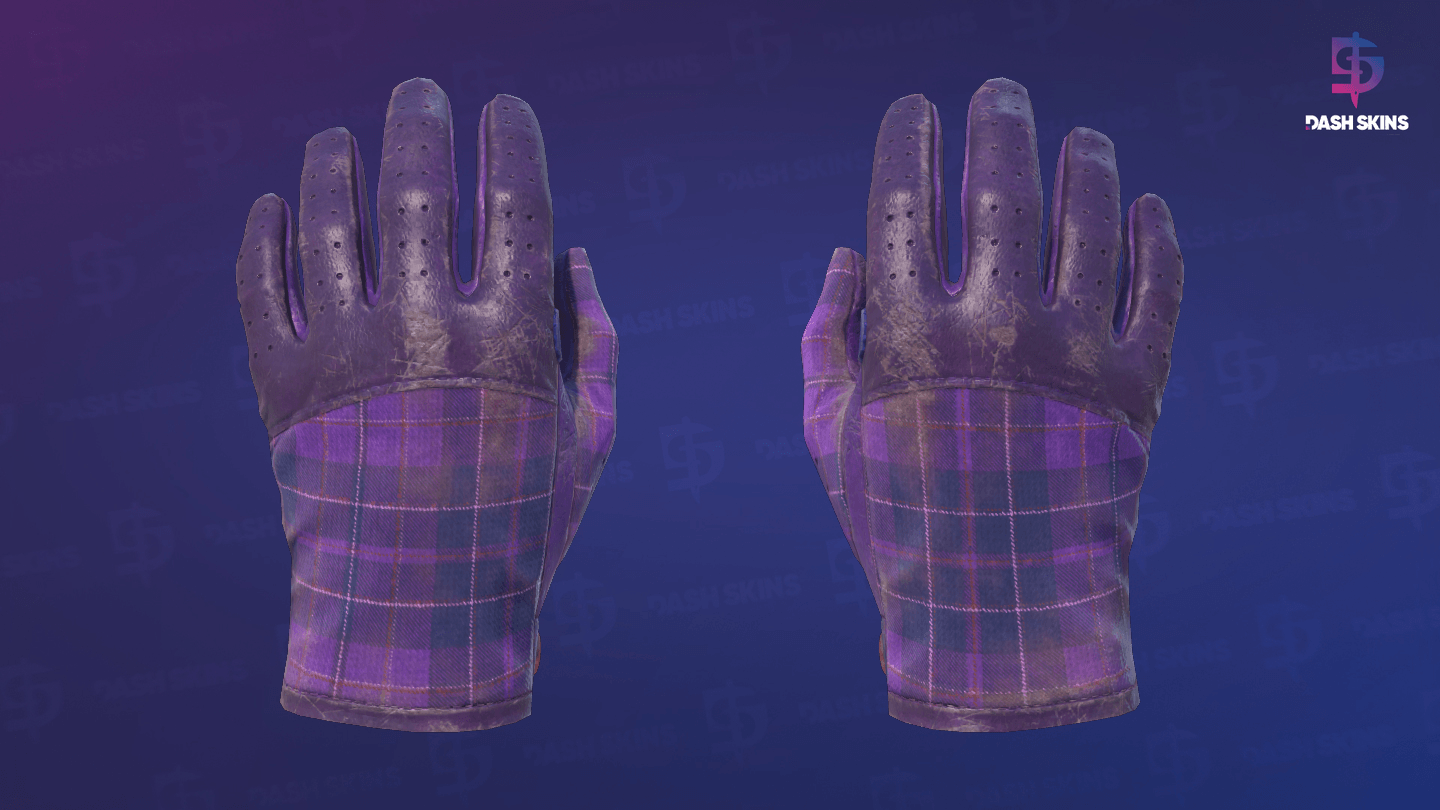 ★ Driver Gloves | Imperial Plaid (Battle-Scarred) Screenshot Playside