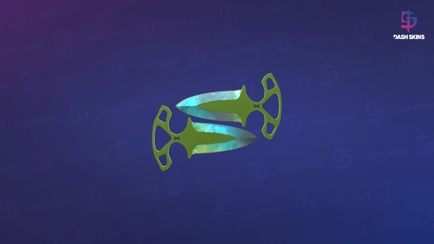 ★ Shadow Daggers | Gamma Doppler (Factory New) - Phase 4 Screenshot Playside