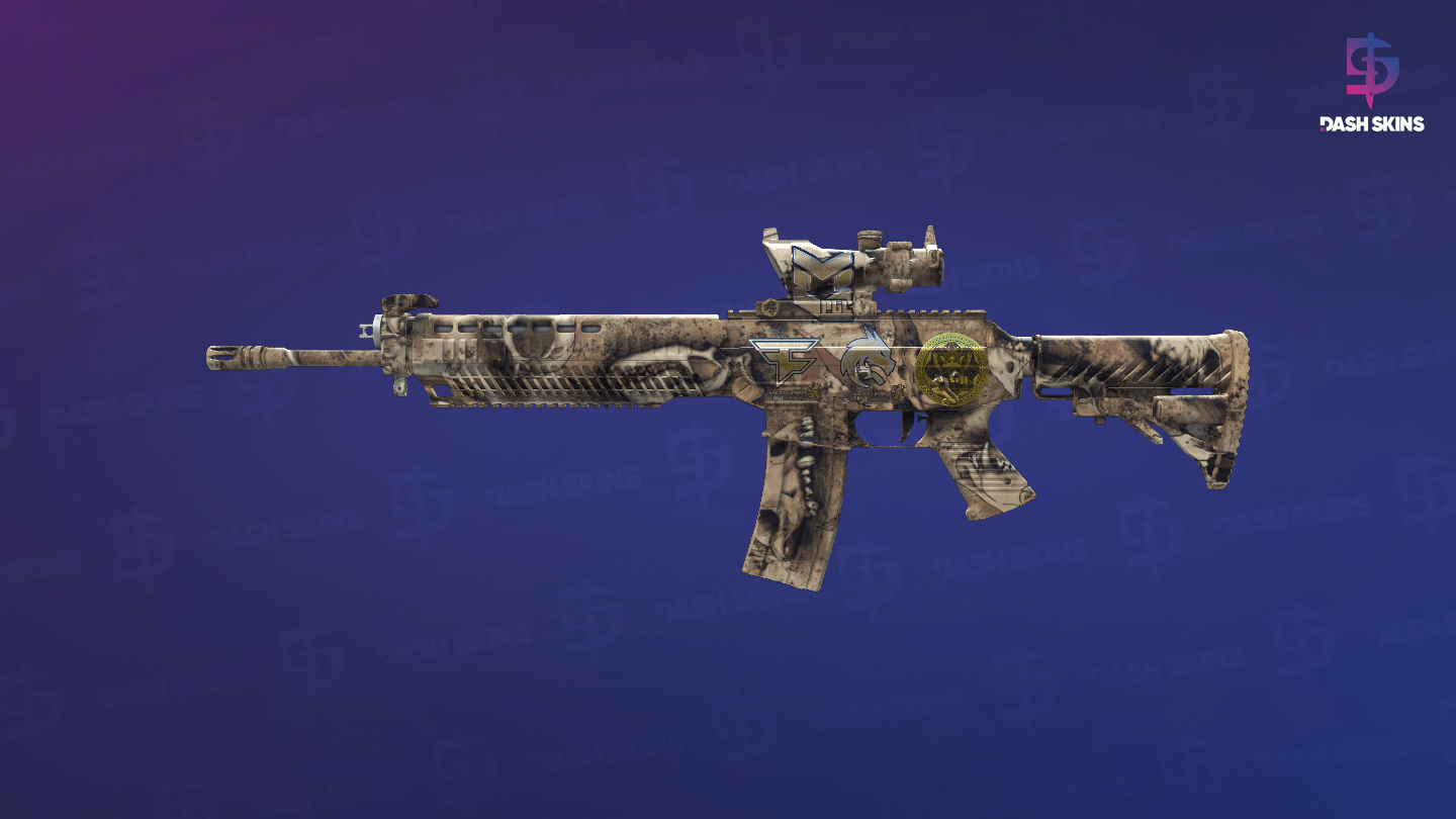 Souvenir SG 553 | Bleached (Factory New) Screenshot Playside