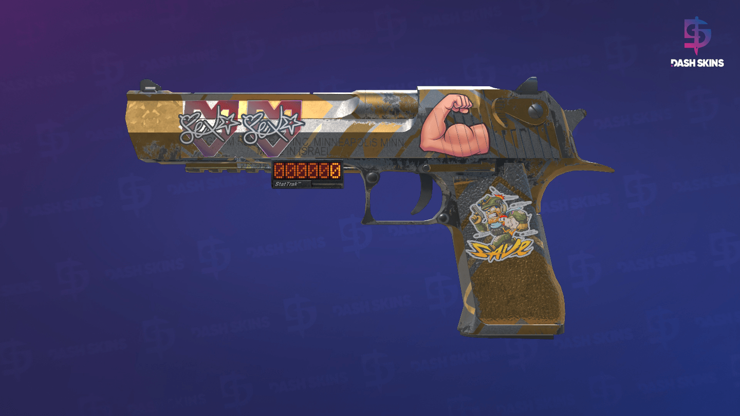 StatTrak™ Desert Eagle | Bronze Deco (Field-Tested) Screenshot Playside