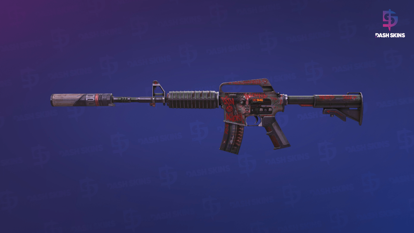StatTrak™ M4A1-S | Night Terror (Field-Tested) Screenshot Playside