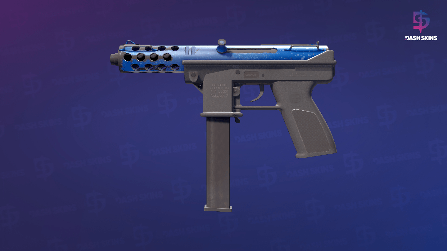 Tec-9 | Ice Cap (Field-Tested) Screenshot Playside