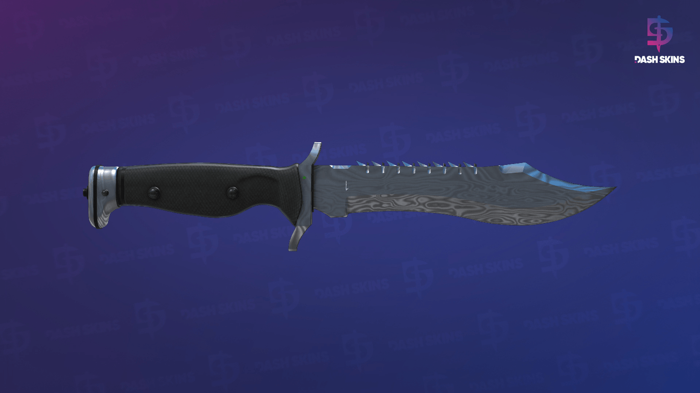 ★ StatTrak™ Bowie Knife | Damascus Steel (Minimal Wear) Screenshot Playside