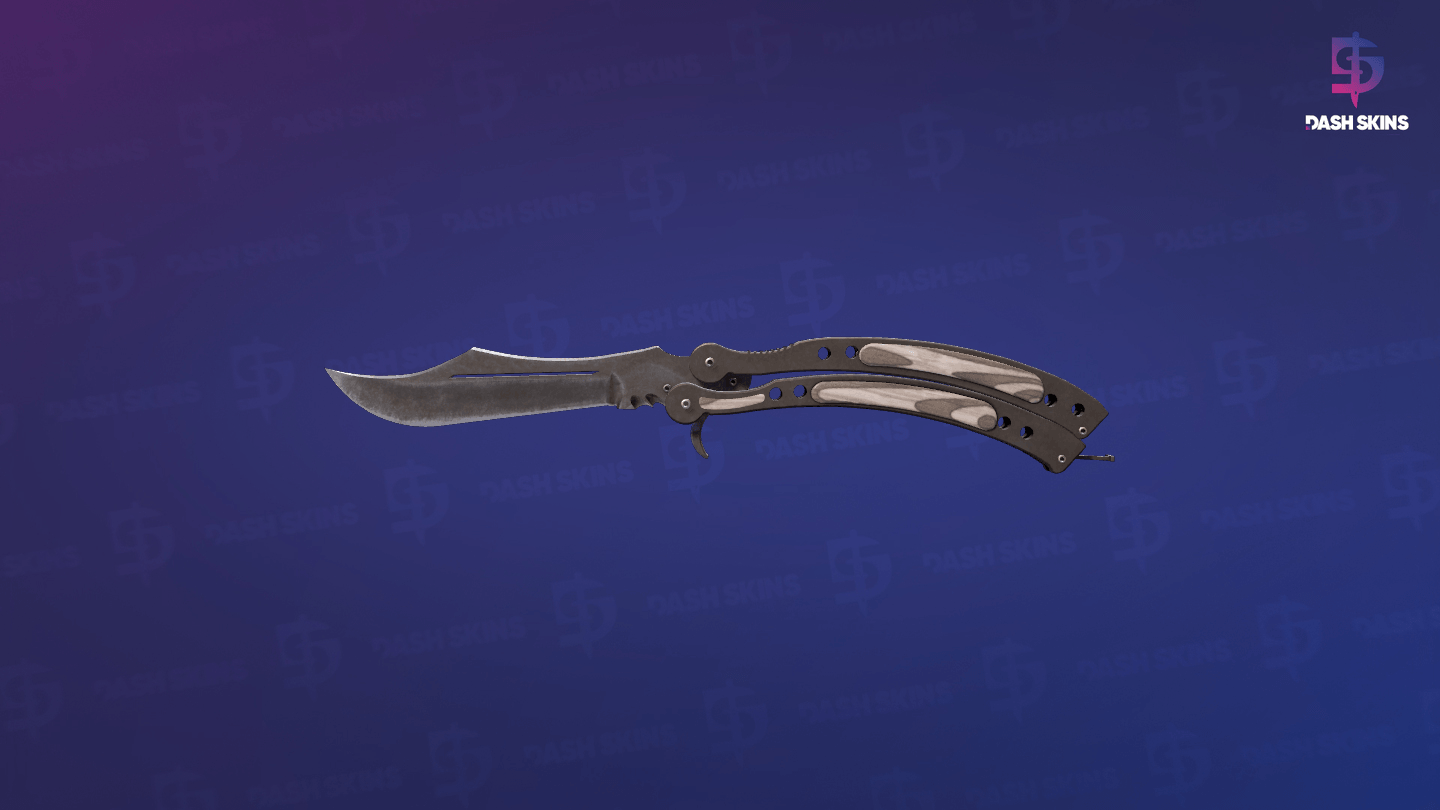 ★ Butterfly Knife | Black Laminate (Minimal Wear) Screenshot Playside
