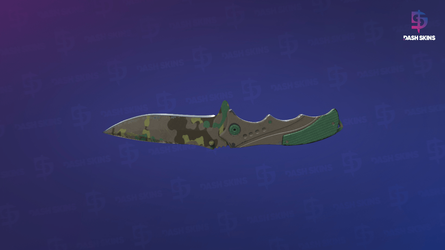 ★ Nomad Knife | Boreal Forest (Well-Worn) Screenshot Playside