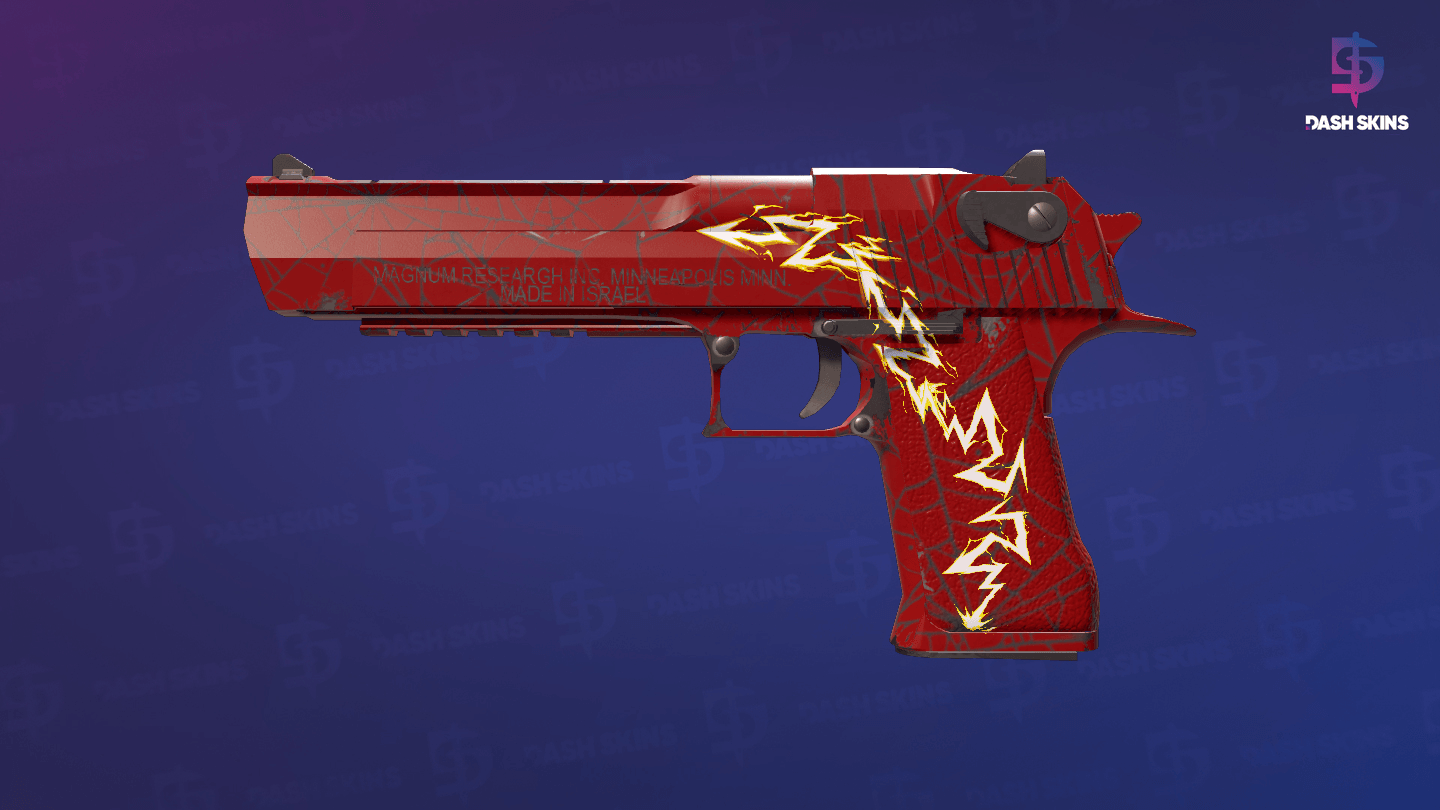 Desert Eagle | Crimson Web (Minimal Wear) Screenshot Playside