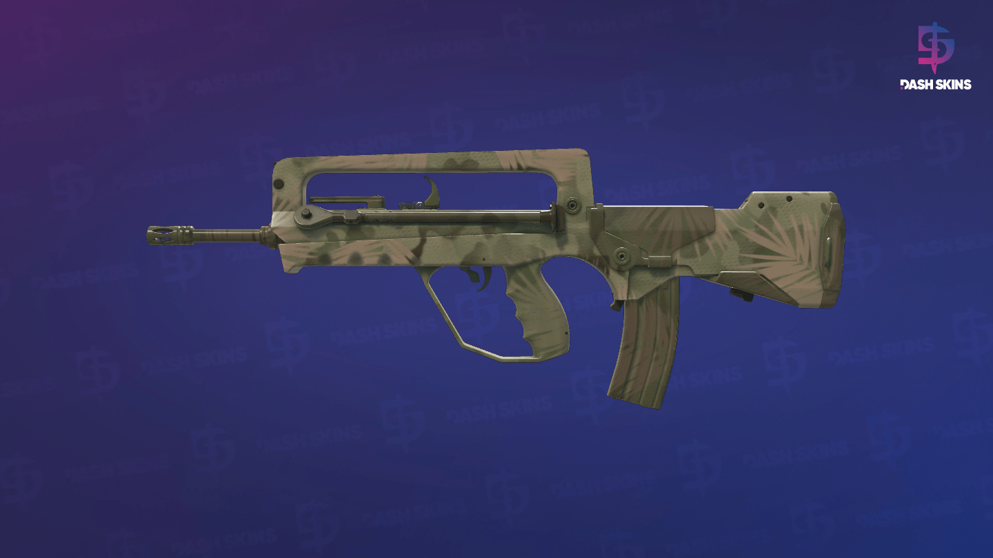 FAMAS | Palm (Factory New) Screenshot Playside