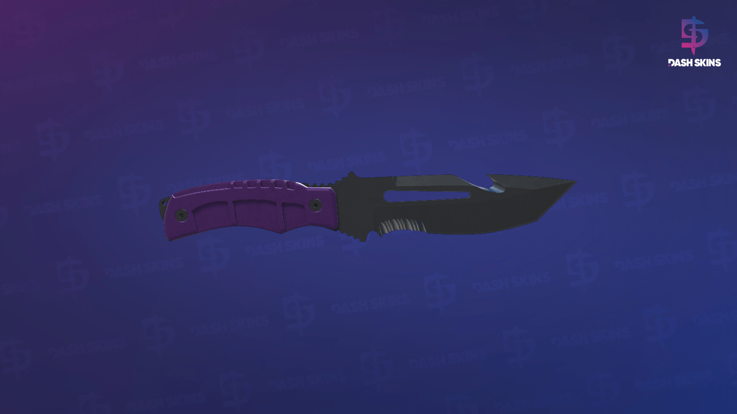 ★ Survival Knife | Ultraviolet (Field-Tested) Screenshot Playside