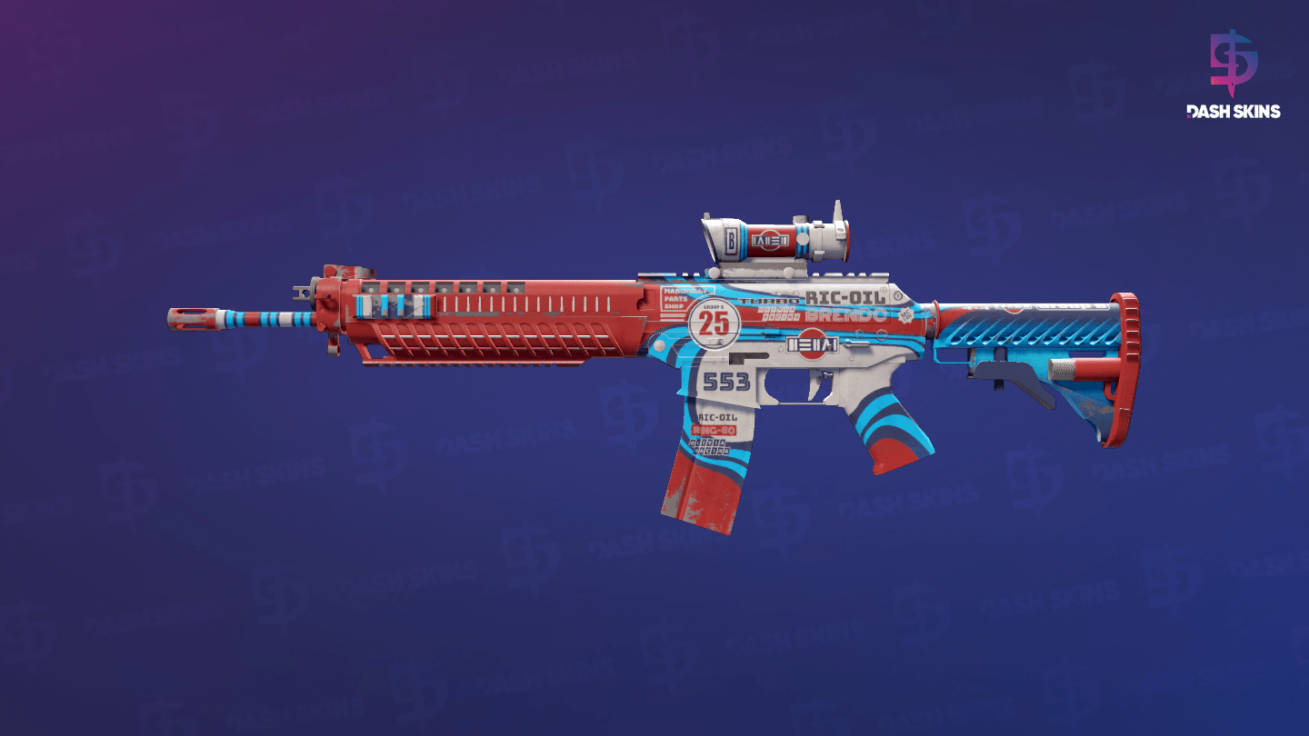 SG 553 | Integrale (Field-Tested) Screenshot Playside
