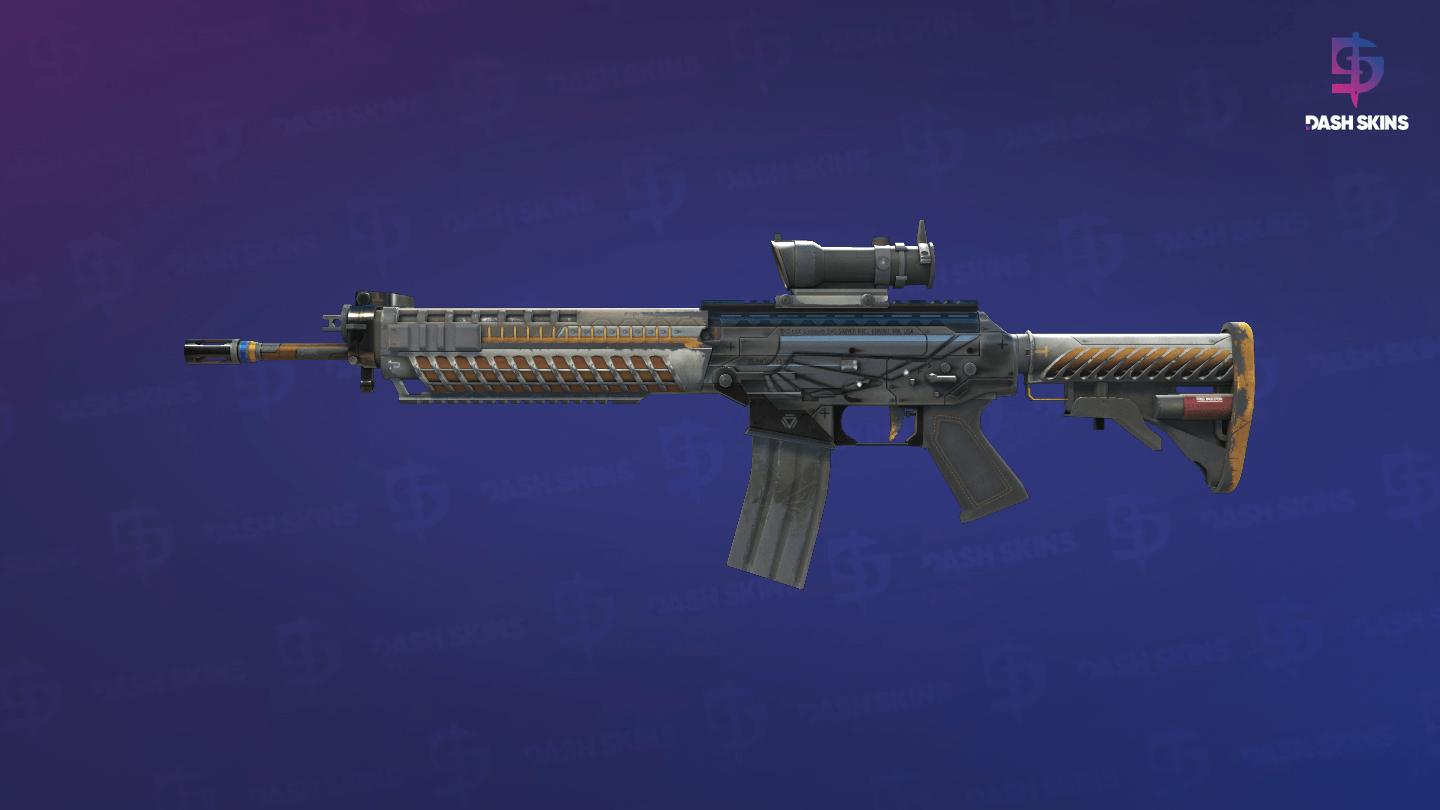 SG 553 | Aerial (Field-Tested) Screenshot Playside
