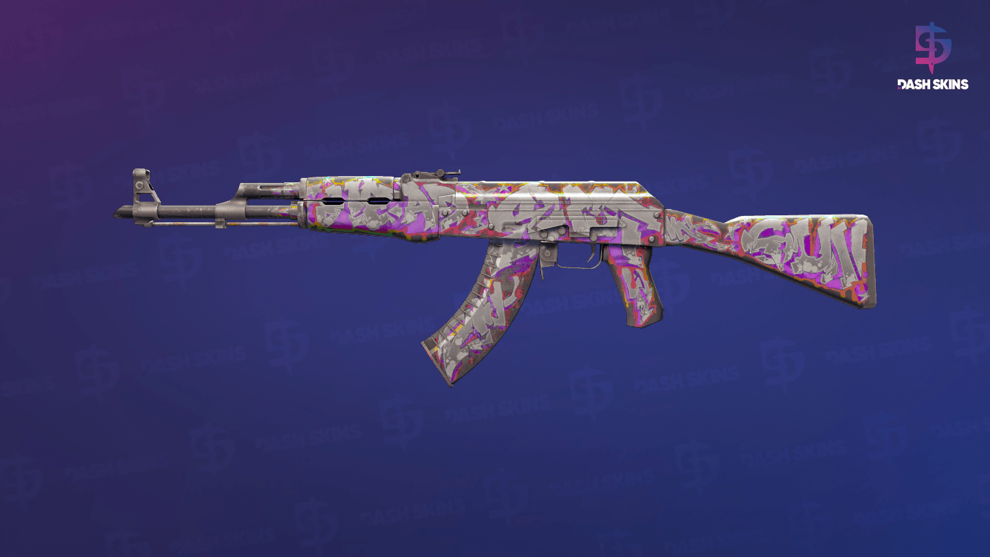 AK-47 | Head Shot (Well-Worn) Screenshot Playside