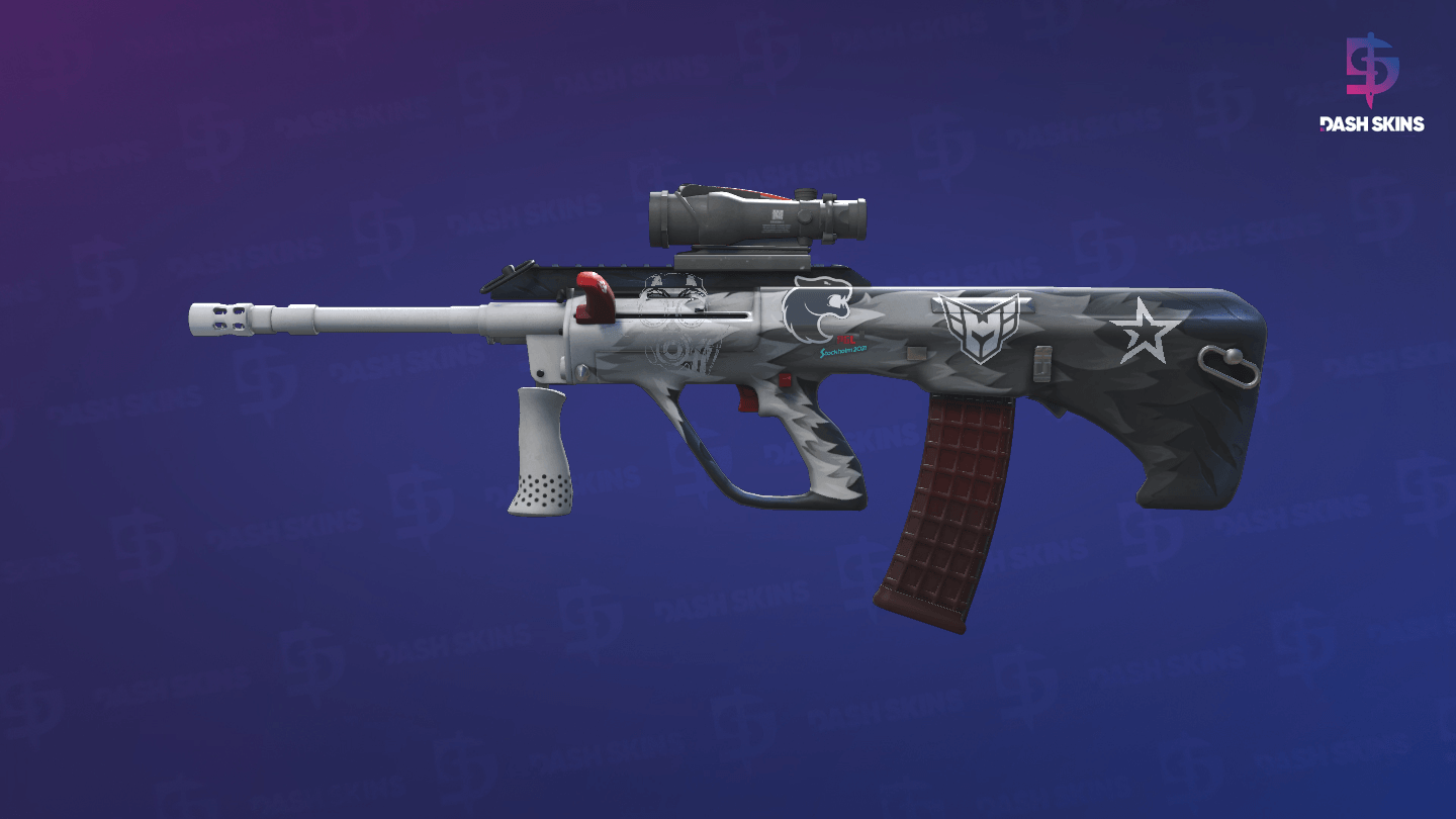 AUG | Arctic Wolf (Field-Tested) Screenshot Playside